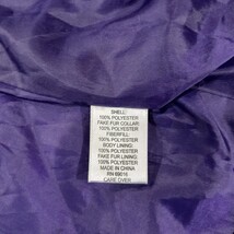 Studio Works Sport Women's Purple Full Zip & Button Sleeveless Vest Size Large image 4