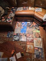 Lot Of 23 Vintage LIFE Magazine Lot 1968–1972 Apollo Moon Vietnam Nixon ... - $68.95