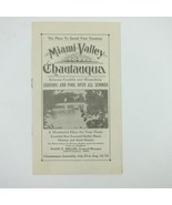 Miami Valley Chautauqua Ohio Summer Camp Brochure Grandview Hotel Vintag... - £46.98 GBP