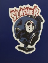 Jason Friday 13th Slash Adult Humor Skateboard Guitar Phone Sticker / Decal - £3.11 GBP