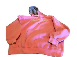 Vintage Pink New York Thousand Islands Long Sleeve Sweatshirt Hoodie Wom... - £15.36 GBP