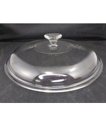 VINTAGE PYREX 30 CLEAR GLASS CASSEROLE REPLACEMENT LID ONLY - €8,15 EUR