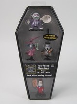 Tim Burton&#39;s The Nightmare Before Christmas Two-Faced Figurines 4 Pack - £28.12 GBP