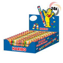 Full Box 24x Rolls Haribo Roulette Mega Roulette Assorted Flavor Candy |... - £29.58 GBP