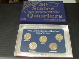 50 States Commemorative Quarters -  Philadelphia Mint - 2002 - £10.61 GBP