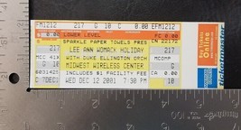 LEE ANN WOMACK - VINTAGE DEC. 12, 2001 UNUSED WHOLE FULL CONCERT TICKET - $15.00