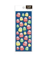 CUTE DARUMA STICKERS Classic Japanese Icon Paper Sticker Sheet Bodhidhar... - €2,13 EUR