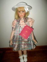 Hildegard Gunzel Binella 28&quot; Poseable Blonde Puppen Doll MIB w/COA #44/750 - £553.05 GBP