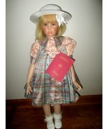 Hildegard Gunzel Binella 28&quot; Poseable Blonde Puppen Doll MIB w/COA #44/750 - £544.16 GBP