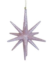 December Diamonds 79-81055 Rose Gold Starburst 5&quot; Christmas Ornament - £10.78 GBP