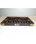 Vintage Lotus-Flower Brand Abacus 11 Rods: 9 Wood &amp; 2 Metal 77 Wood Beads - €61,90 EUR