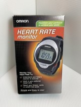 Omron HR-100C Heart Rate Monitor Watch Alarm Stopwatch Water-Resistant New - £33.57 GBP