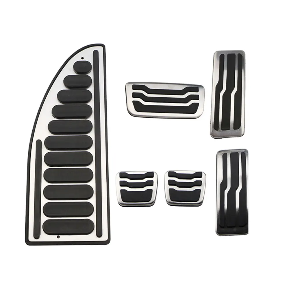 Stainless Steel Car Pedals Accelerator Gas Brake Rest Pedal Cover for Ford - $7.93+