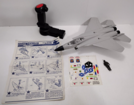 Mattel Flying Fighters F-15 Eagle Toy Plane + Joystick, Stickers, Pilot Works! - $49.95