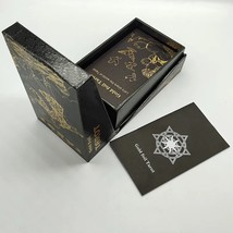 New Plastic Rider Hot Stamping  Foil Tarot Exquisite d Game Divination Cards For - £89.28 GBP