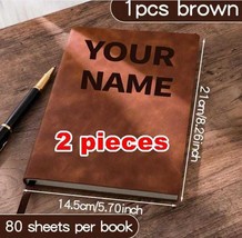 personalized book lettering logo gift - $23.75