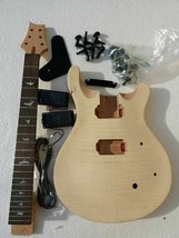 Brand New Project Electric Guitar Builder Kit Diy With All Black Parts( P) - £131.40 GBP