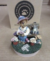 Boyds Bears Miss Rose Freshly Picked 651202 Resin Sculpture Spring Floral - $36.12