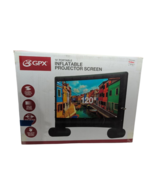 GPX Portable Inflatable Projector Screen 120&quot; Outdoor Indoor Movie Theat... - $143.26 CAD