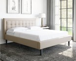 Mornington Upholstered Platform Bed By Classic Brands,, Wood Slat Support. - $203.96