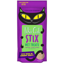 Tiki Pet Cat Stix Mousse Duck 3oz. (Case of 12) - £64.04 GBP
