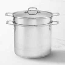 All-Clad Specialty Stainless Steel Dishwasher Safe 8-Qt Multi Cooker with Lid. - £95.60 GBP