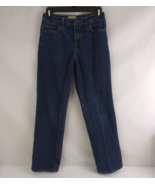 Old Navy Dark Wash Adjustable Waist Straight Leg Jeans Boys Size 14 - $8.90