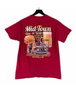 Booneville NC Gas N Grill Shirt Men&#39;s M Vintage Retro Roadside Diner Tee... - £19.47 GBP