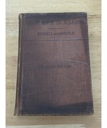 FIRST BOOK IN ALGEBRA-1927-*RARE*By DurellandArnold-Enlarged Edition-Acc... - £58.76 GBP