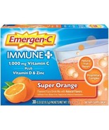 Emergen-C Immune+ Powder Drink Mix with Vitamin C - Super Orange - 30ct - €10,99 EUR
