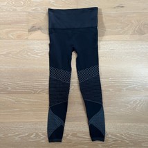 Spanx Look at Me Now Seamless Moto Leggings Indigo Sky Blue Small NWOT - $44.99