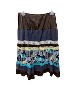 Cottage Core Coastal Cowgirl Midi Skirt Brand New With Tags - £15.77 GBP