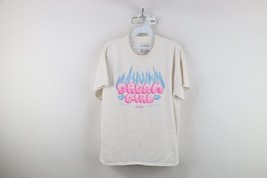 Vtg Y2K Dream Boy Anime Womens L Spell Out Dream Girl Fire Flames T-Shir... - $29.65