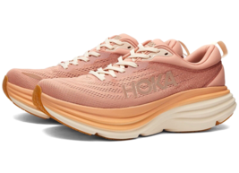 Hoka One One Bondi 8 Women&#39;s Size 9.5 Running Shoes Sandstone/Cream 1127... - £118.58 GBP