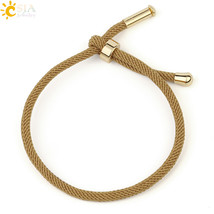 CSJA Red Bracelets for Lucky Rope Chain Friendship Femme Braided String Bracelet - £9.95 GBP