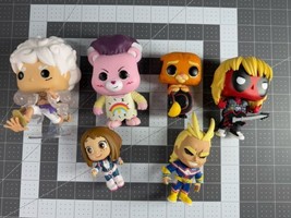 Loose Lot Funko Pop Care Bear Deadpool One Piece Puss N’ Boots - $21.46