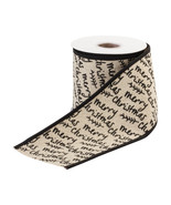 Merry Christmas Ribbon 4&quot; x 5 yds. - €44,32 EUR
