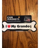 Car Magnets Who Rescued Who? “ I ❤️ My Grandog ”, Ships N 24h - $13.85