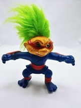 1992 Hasbro Battle Trolls Nunchuk Troll Action Figure 4.5&quot; - £7.73 GBP