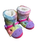 Totes Toasties Kids Unicorn Slippers Size Md 13-1 - $14.99