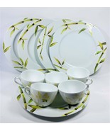 Nymphea Bambú Art Taza Té Y Plato - 10 Piezas Juego - $1,406.64 MXN