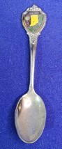 INDIANA The Hoosier State Souvenir Spoon Ornate 3 1/2&quot; Collector Spoon  - £11.02 GBP