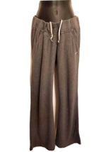 Nike Drawstring Sweatpants size Small 4-6 Gray Comfy Casual Cotton Blend Pockets - £15.41 GBP