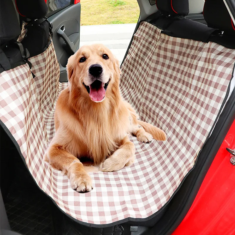 Dog Car Seat Cover Waterproof Pet Carrier Car Front Rear Back Seat Mat Hammock - £16.15 GBP+