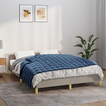  Weighted Blanket Blue Brushed polyester microfibre Twin - $123.49