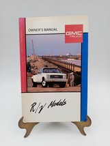 1989 GMC Trucks R &amp; V Models Owners Manual X-8909A - £28.45 GBP