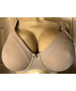 MOTHERHOOD MATERNITY 38E Nude Beige Underwire 38 E Unlined Seamless Bra - $180.95 MXN
