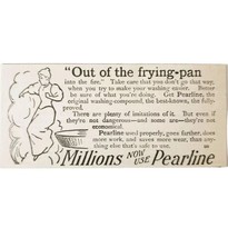 Pearline Laundry Detergent Soap 1897 Advertisement Victorian Cleaning AD... - £11.47 GBP