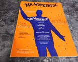 Mr Wonderful by Jerry Bock - $2.99