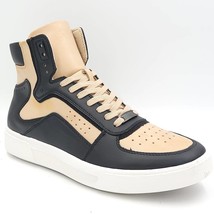 INC International Concepts Men High Top Sneakers Keanu Size US 9M Black Tan - £24.68 GBP